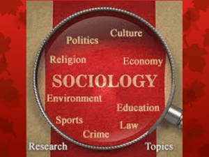 Unit 1 - Introduction to Sociology