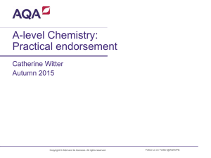 A-level Chemistry