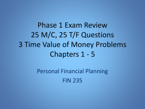 Phase 1 Exam Review
