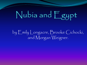 Nubia and Egypt - ep