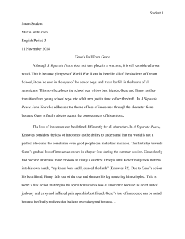 a separate peace essay jealousy a separate peace essay jealousy