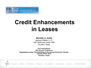 II. Letters of Credit