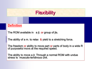 Flexibility - kau.edu.sa
