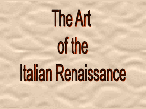 Renaissance art is both religious and humanist.