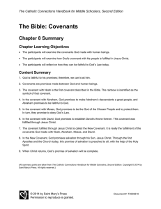 The Bible: Covenants Chapter 8 Summary