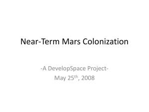MarsProjectTelecon 5-25-2008 - SVN