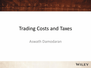 Session 5- Trading Costs - NYU Stern School of Business