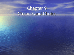 Ottenheimer 09-Change and Choice