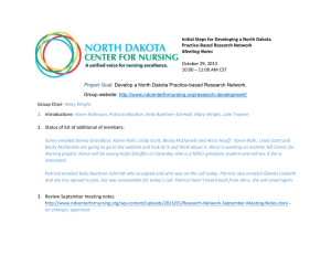 Initial Steps for Developing a North Dakota Practice