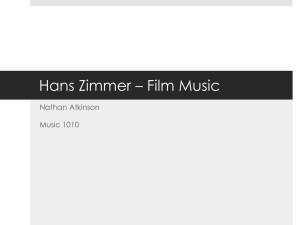 Hans Zimmer * Film Music