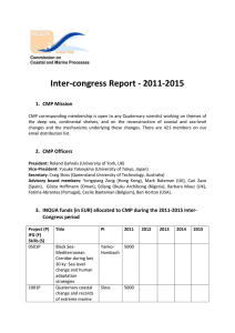 Inter-congress Report - 2011