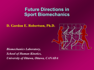 Future Directions in Sport Biomechanics