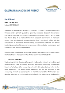 GMA Fact Sheet 09-05-2013 – Governance