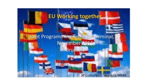 EU Working together: scope and definition