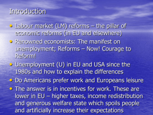the lisbon strategy and labour market reforms in slovenia