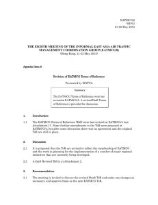 [IFATCA] Revised Terms of Reference