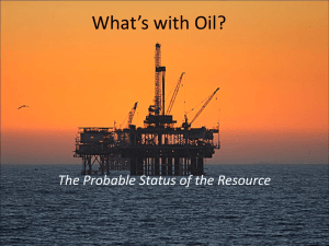 What's With Oil? (powerpoint)