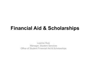McMaster University > Student Financial Aid & Scholarships