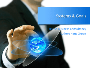 Systems & Goals