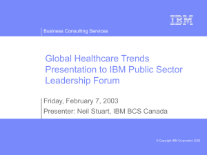 Global Healthcare Trends