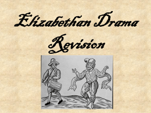 Elizabethan Drama Images