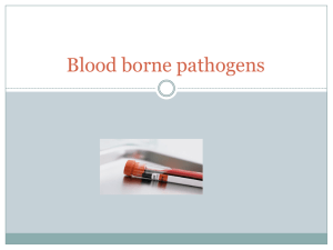 Blood borne pathogens
