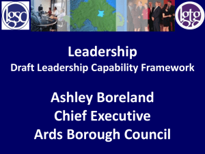 Leadership - The Local Government Staff Commission for Northern