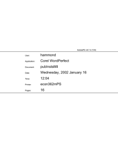 hammond Corel WordPerfect pubInstsMil Wednesday, 2002 January 16