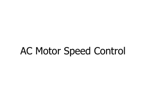 AC Motor Speed Control