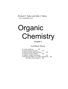 Organic Chemistry Richard F. Daley and Sally J. Daley