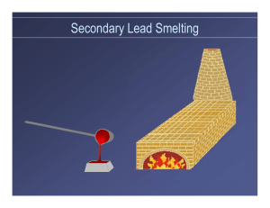 Secondary Lead Smelting