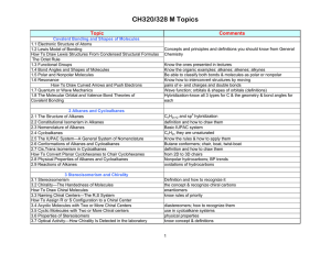 CH320/328 M Topics Topic Comments