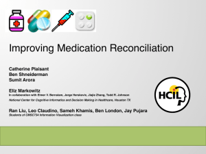 Improving Medication Reconciliation   