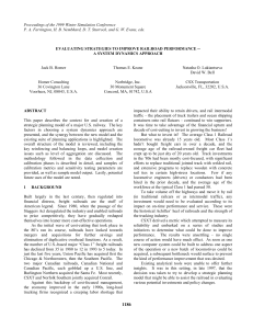 Proceedings of the 1999 Winter Simulation Conference