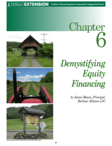 6 Chapter Demystifying Equity