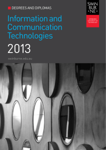 2013 Information and Communication Technologies