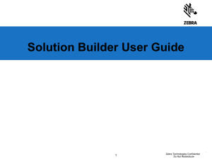 Solution Builder User Guide