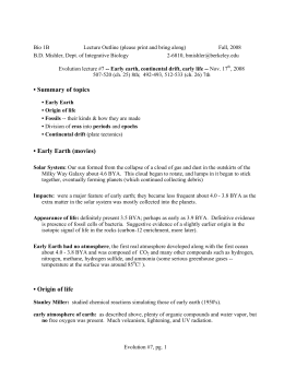 Continental Drift Worksheet