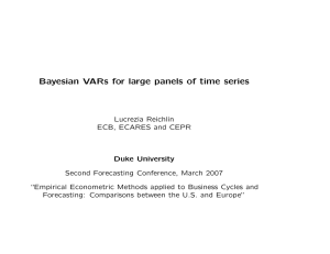 Bayesian VARs for large panels of time series