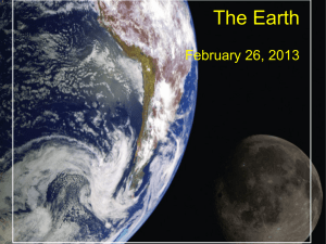 The Earth February 26, 2013