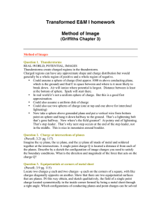 Transformed E&amp;M I homework  Method of Image (Griffiths Chapter 3)
