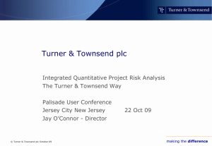 Turner &amp; Townsend plc