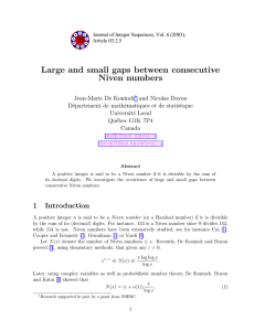 Large and small gaps between consecutive Niven numbers