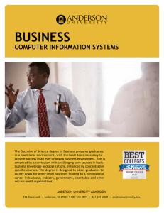 Business Computer information systems