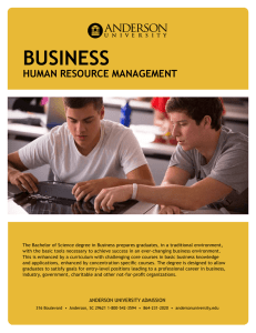 Business Human ResouRce management
