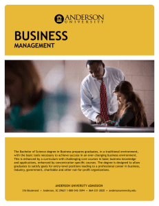 Business ManageMent
