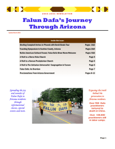 Falun Dafa’s Journey Through Arizona