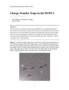 Charge Transfer Traps in the WFPC2