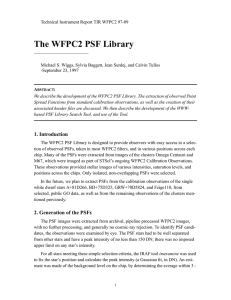 The WFPC2 PSF Library