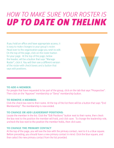 UP TO DATE ON THELINK